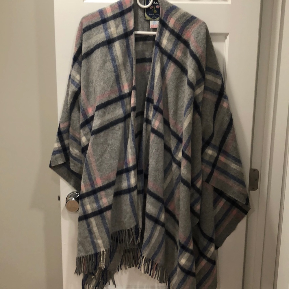 A cozy poncho